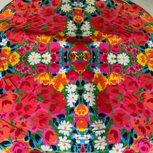 FRANCES VALENTINE Sea Star Neoprene Fisherman Reversible Tote Bag